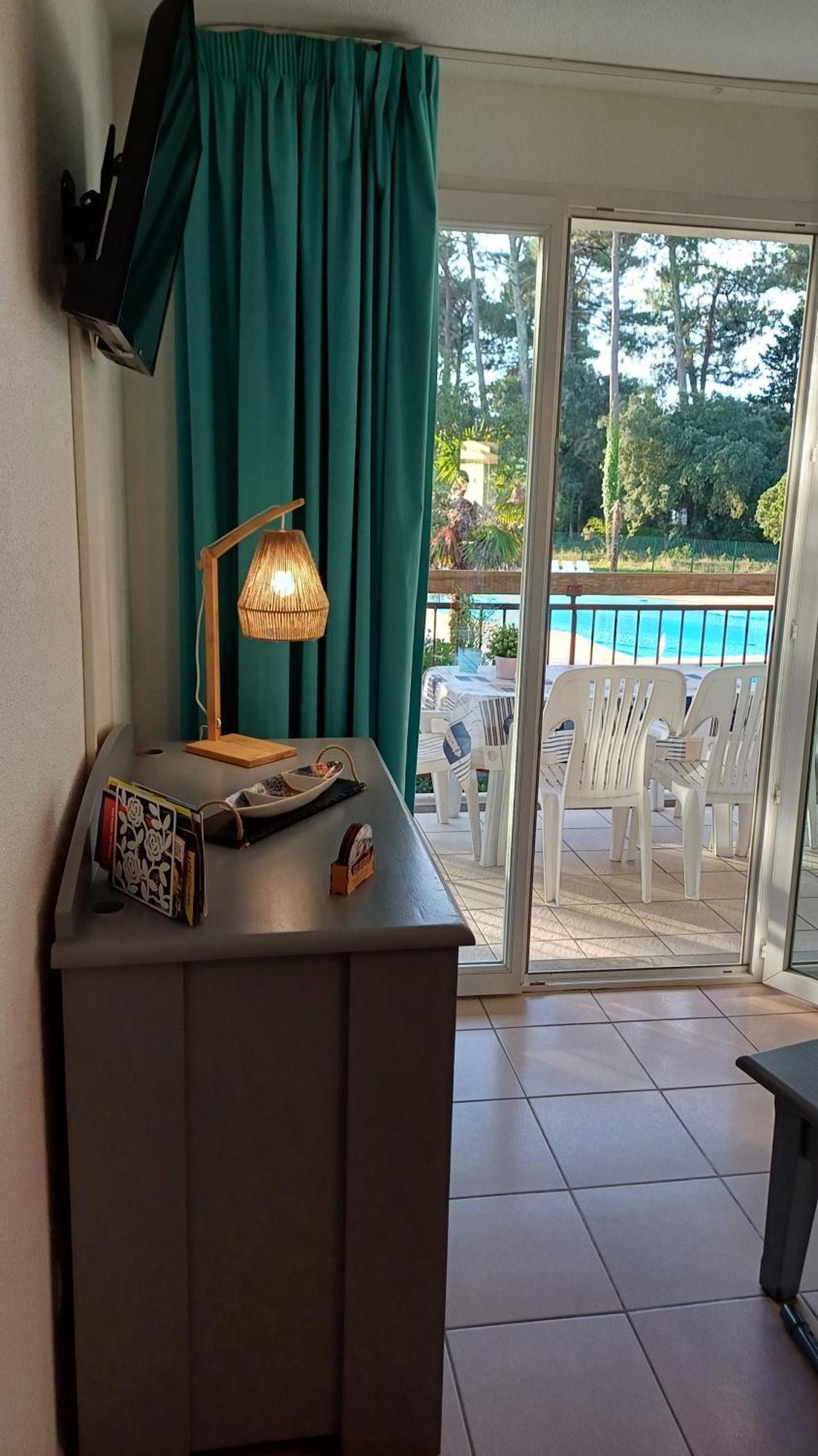 T2 Turquoise Ondres Plage Avec Piscine Et Tennis Dış mekan fotoğraf