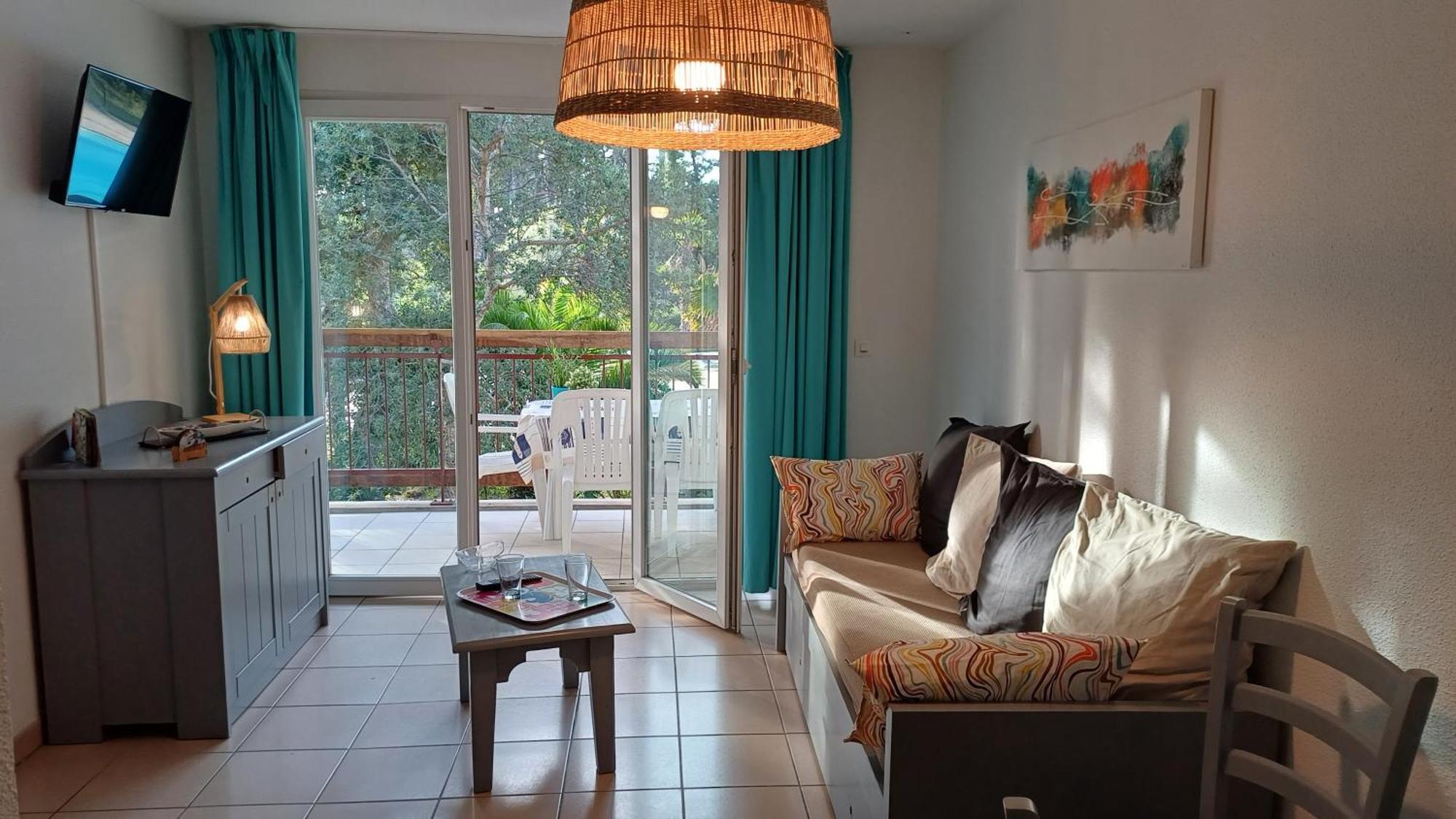 T2 Turquoise Ondres Plage Avec Piscine Et Tennis Dış mekan fotoğraf